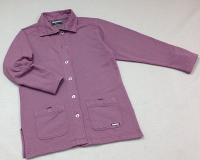 Wms Button Jckt W / Pockets Eggplant